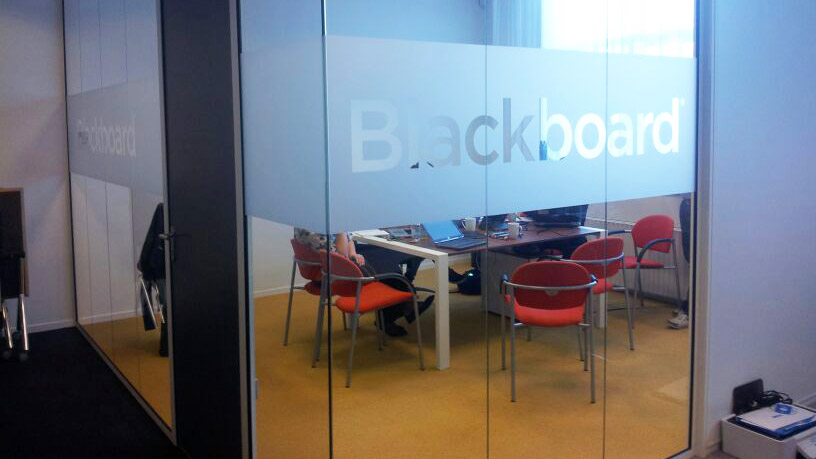 frosted window film (1), conference room, privacy