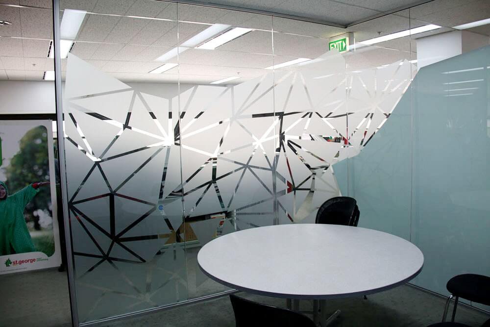 Frosted window film cut (1), conference, room, privacy, custom, frosted, window, film