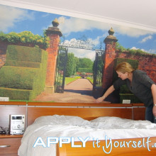 wall mural, custom design, photo, sticker, removable, bedroom