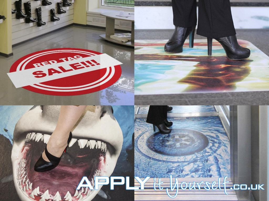 floor stickers, floor decals, floor graphics, promotion, event