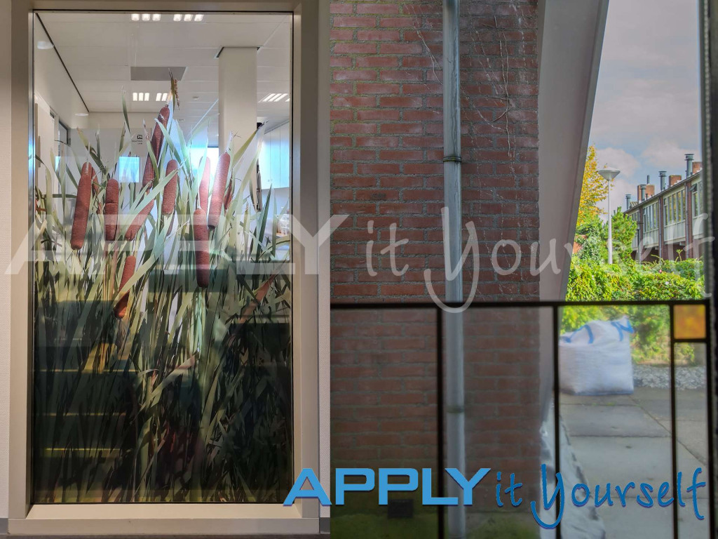 transparent window film, multiple designs