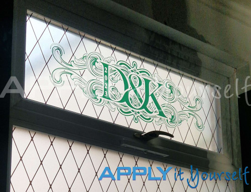 Transparent window film, your own custom window film design