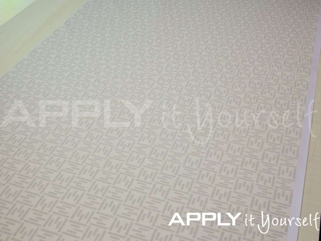 frosted window film, custom repeating pattern, R01